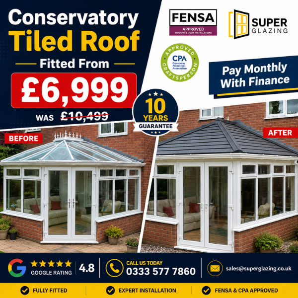 Conservatory Tiled roofs offers
